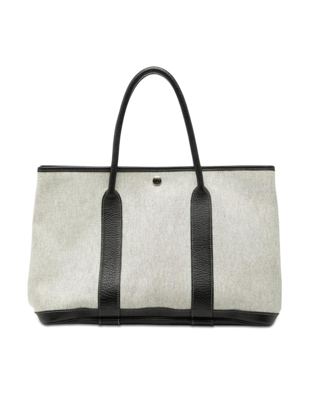 Hermes Garden Party Tote Toile And #266590H20B